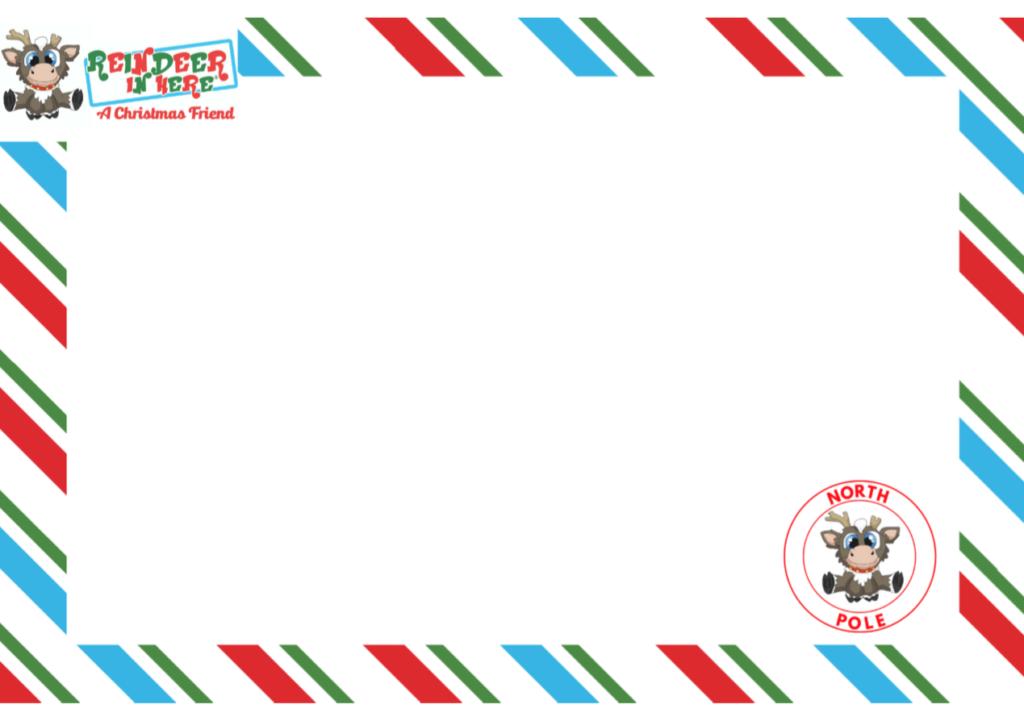 North Pole Letter Template